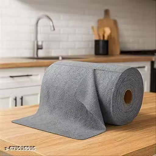 Microfiber Cleaning Cloth Roll – Reusable Kitchen Towel Roll (20 Pack)