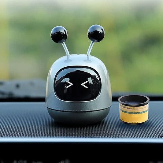 Micro-Cute Robot Car Dashboard Fragrance Perfume Diffuser