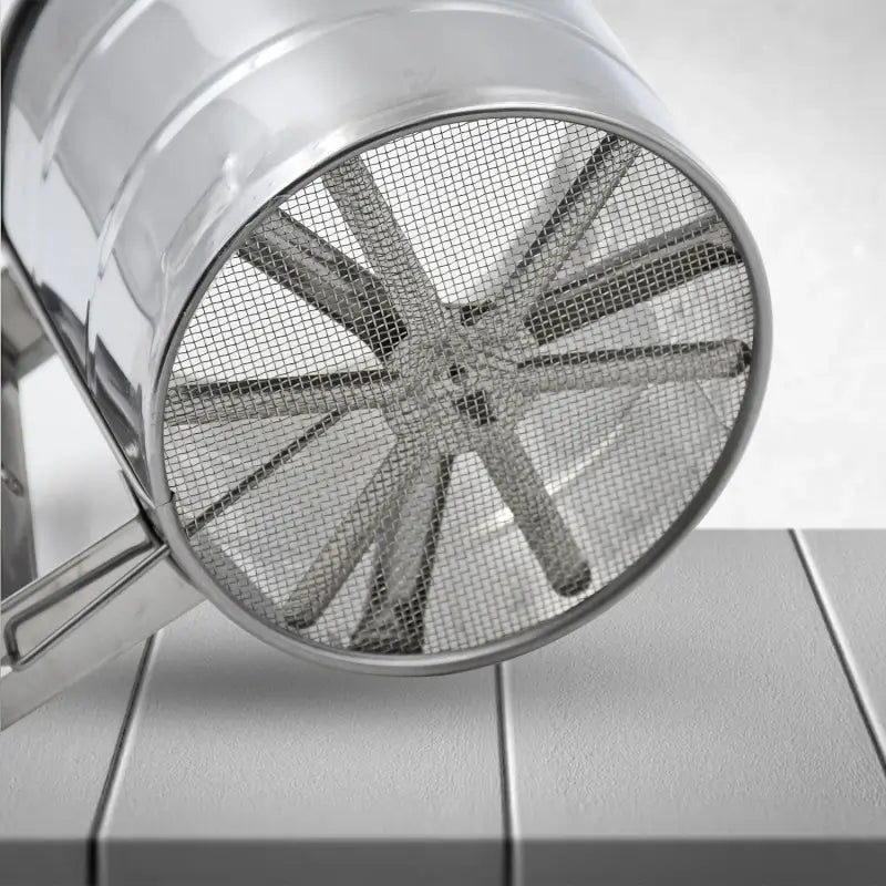 Manual Stainless Steel Flour Sifter Cup