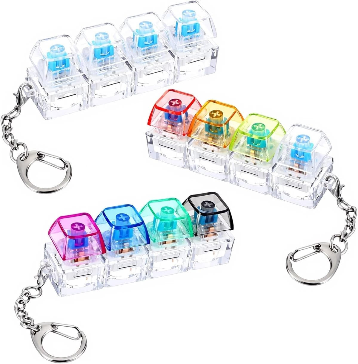 Mechanical Keyboard Fidget Keychain