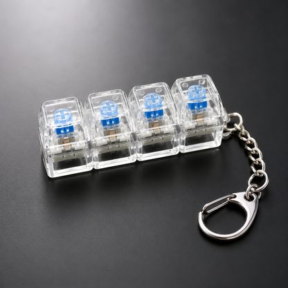 Mechanical Keyboard Fidget Keychain