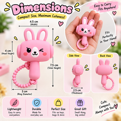 Hammer Chu Chu Keychains 🔨🐰