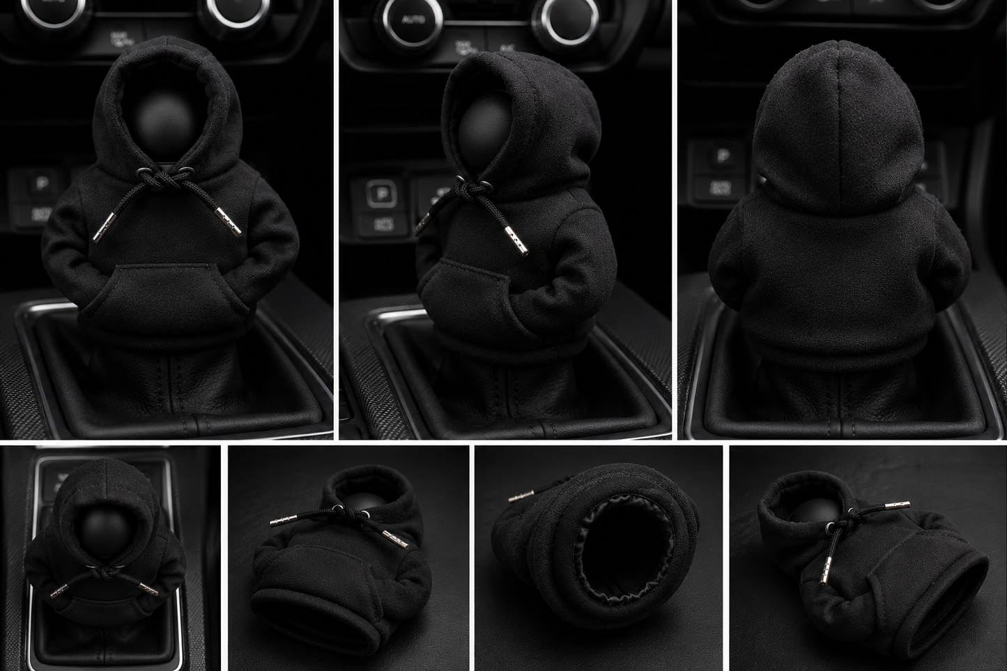 Hoodie Car Gear Knob Cover