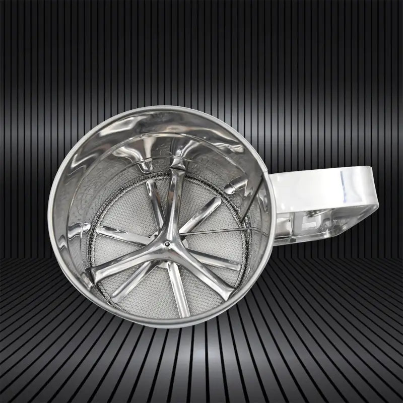 Manual Stainless Steel Flour Sifter Cup