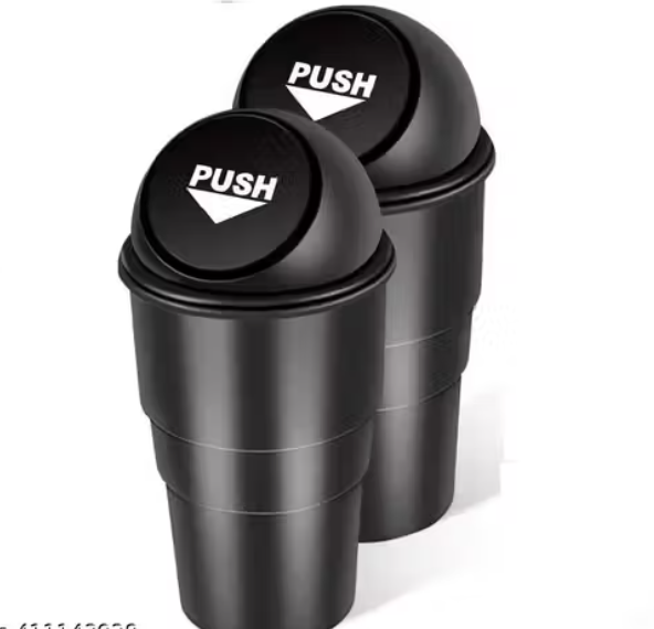 Mini Car Dustbin (Pack of 2)