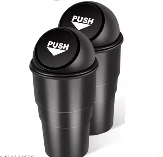 Mini Car Dustbin (Pack of 2)