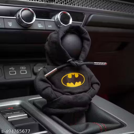 Batman Hoodie Car Gear Knob Cover
