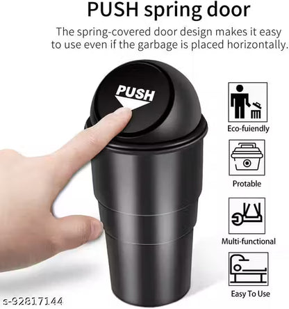 Mini Car Dustbin (Pack of 2)