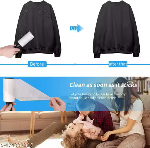Sticky Lint Remover Roller for Clothes