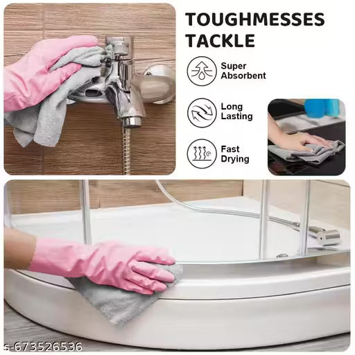 Microfiber Cleaning Cloth Roll – Reusable Kitchen Towel Roll (20 Pack)